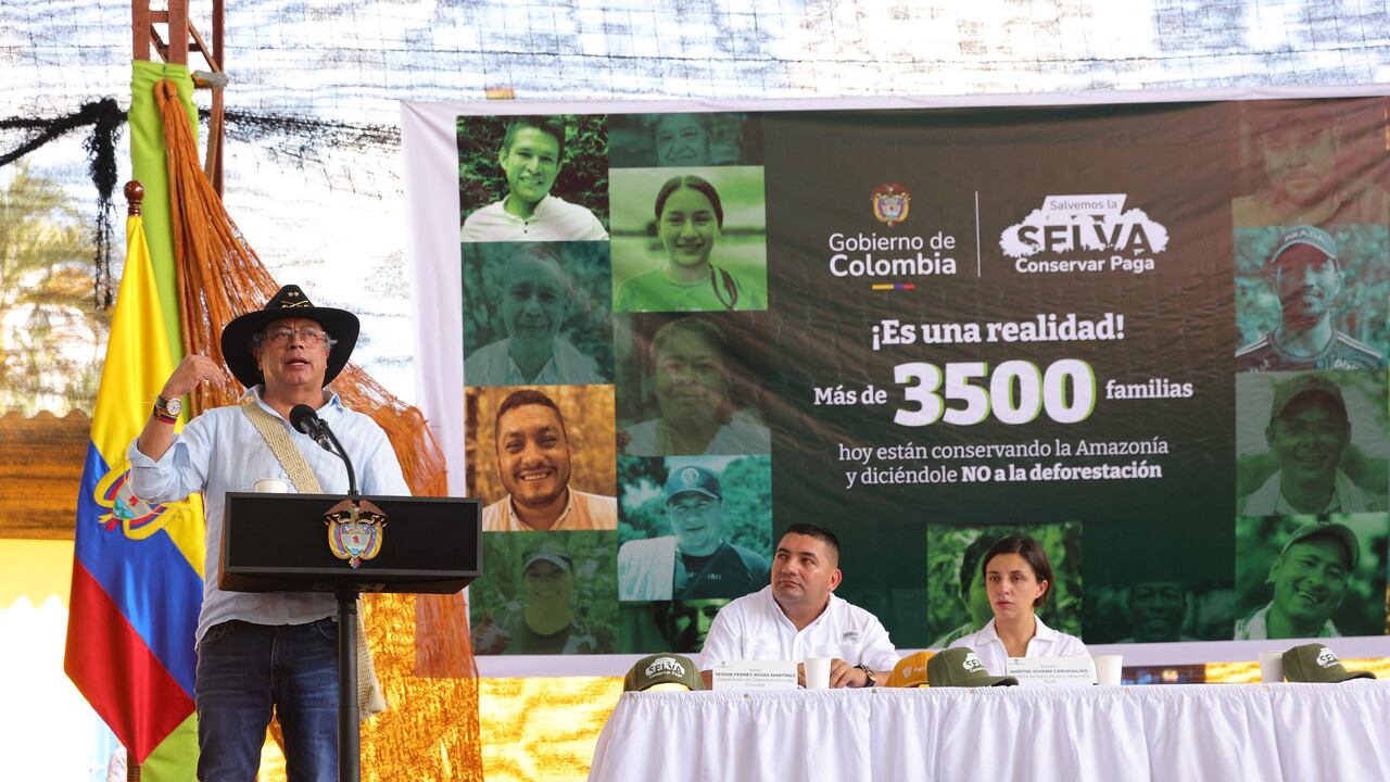 Presidente Gustavo Petro estuvo en San José del Guaviare.