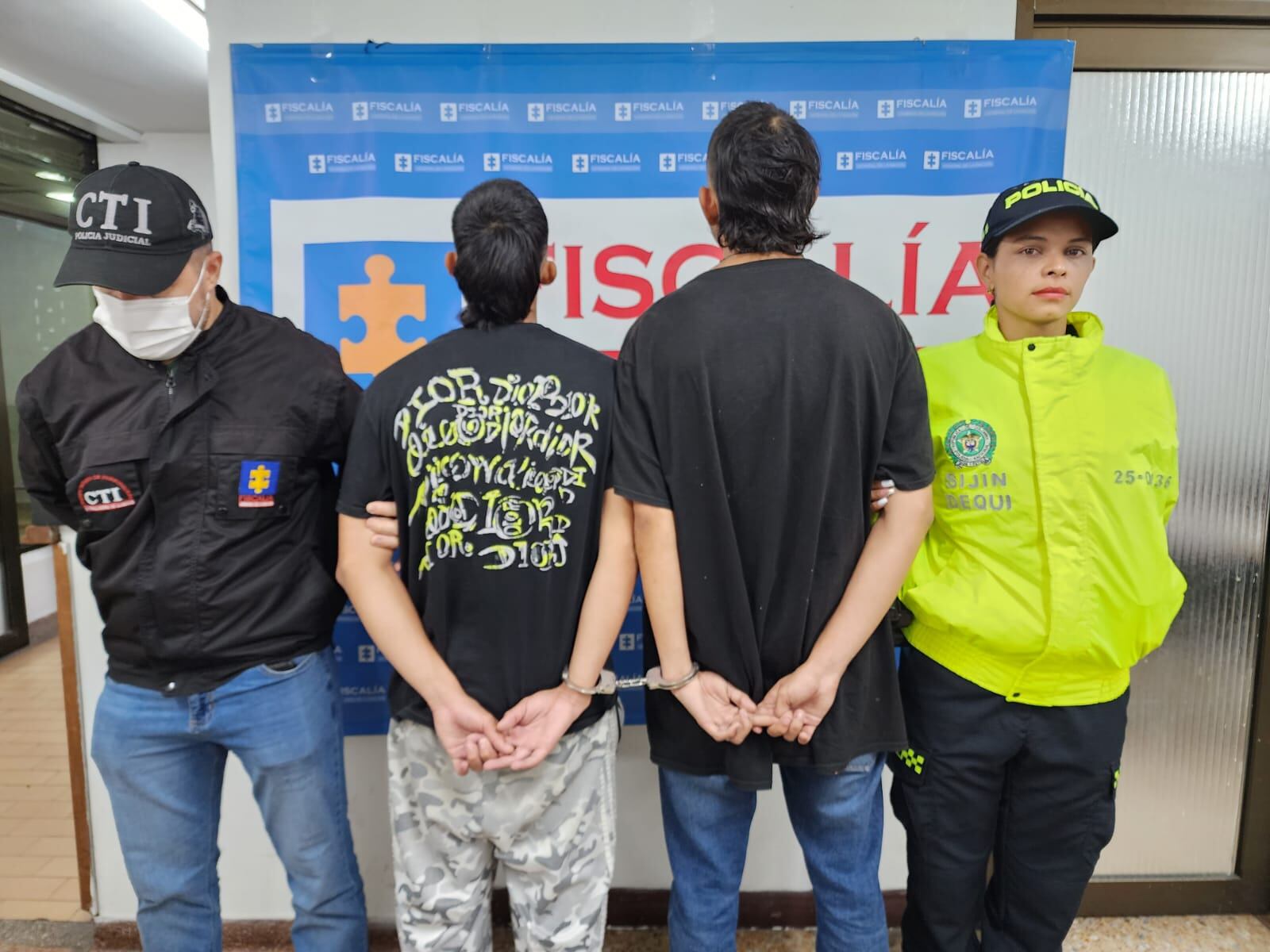 Capturas en el Quindío