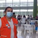 Derly Pastrana, integrante de la Mesa Nacional de Víctimas