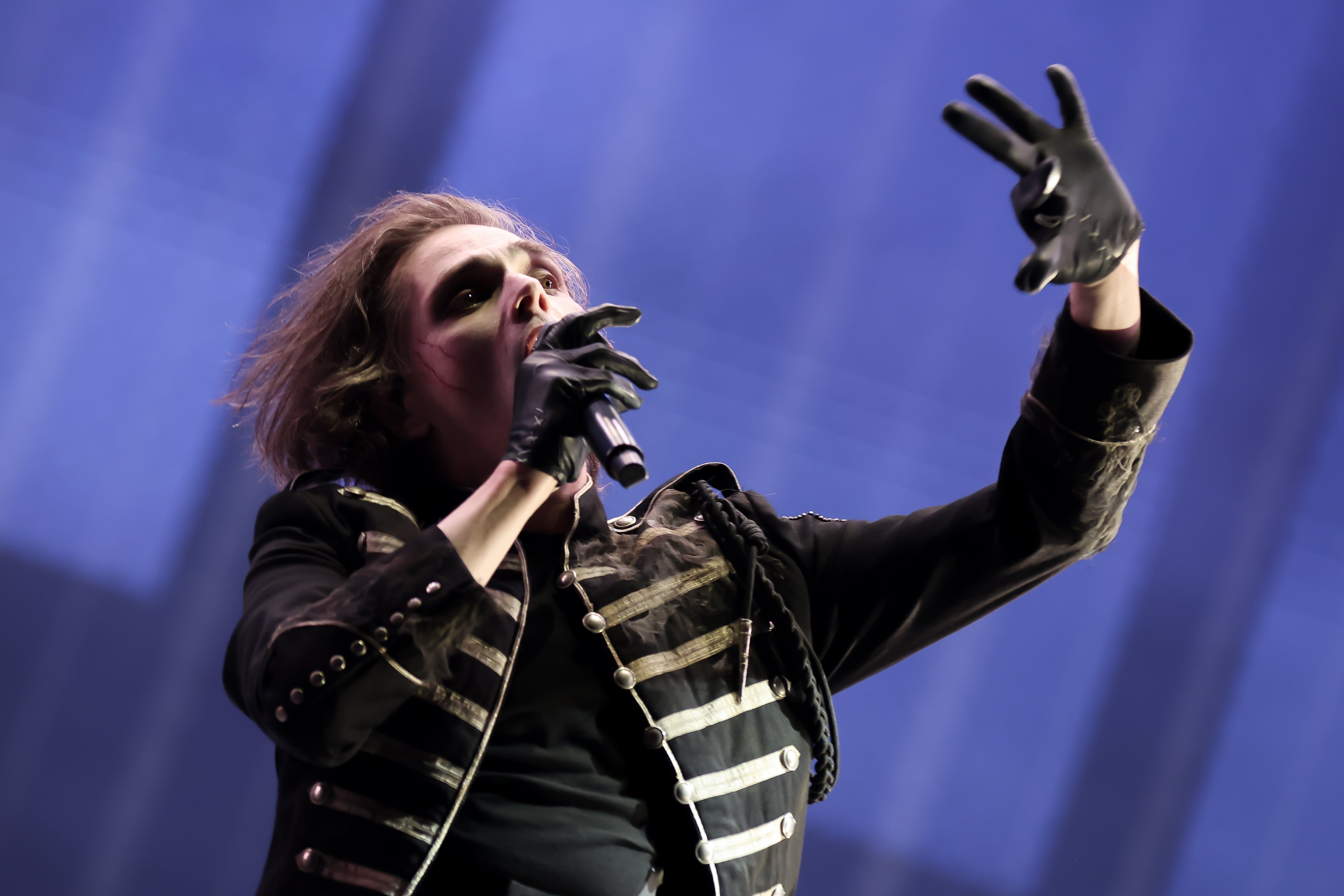 My Chemical Romance en el Vive Claro de Bogotá, Febrero 10, 2026. La primera visita de estos reyes del emo no decepcionó a nadie. Foto: Esteban Vega La-Rotta