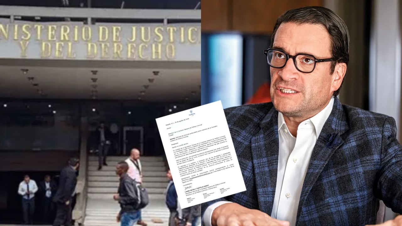 El ministro de Justicia, Iván Cancino, hizo uso de sus facultades para solicitar la renuncia de los asesores de la Comisión.