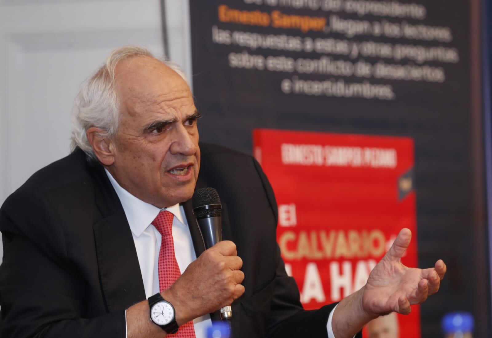 Estreno libro de Ernesto Samper
