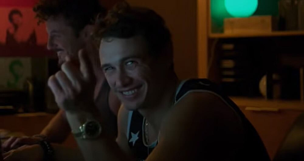 James Franco - Captura de pantalla video YouTube