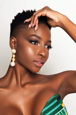 Candidatas a Miss Universe Colombia 2023. En la foto: : Lina María Hurtado Mosquera de Buenaventura.