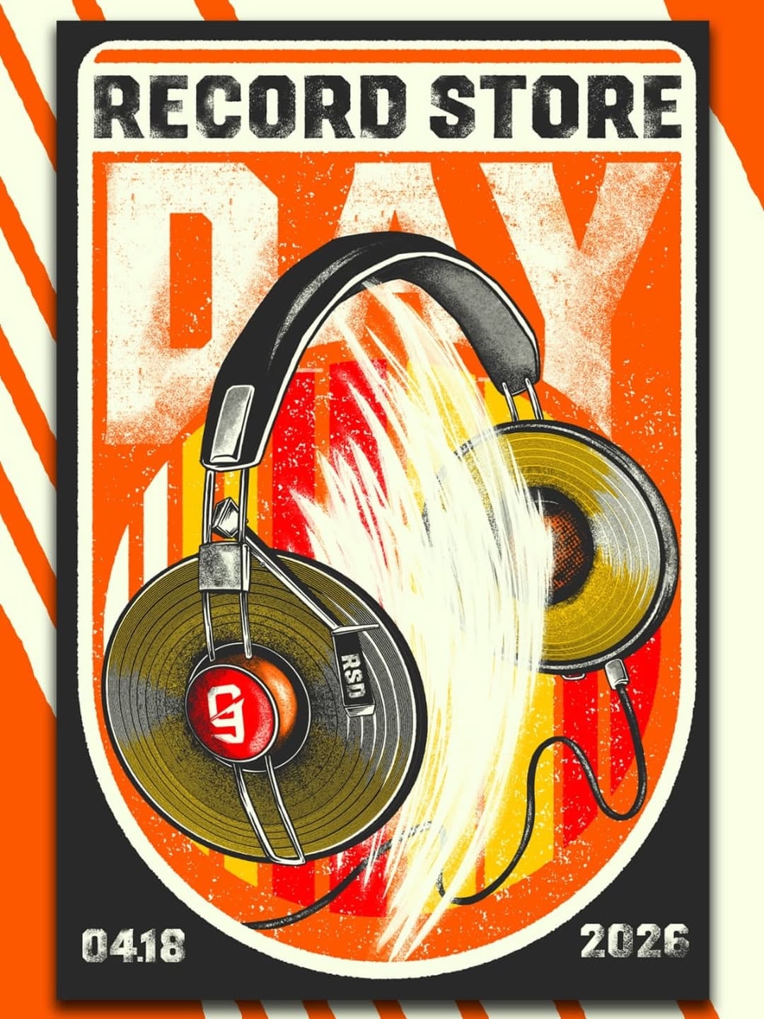 Record Store Day Colombia 2026 hecho arte por Garavato.