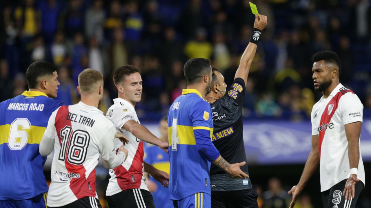 Boca Juniors v River Plate - Liga Profesional de Argentina