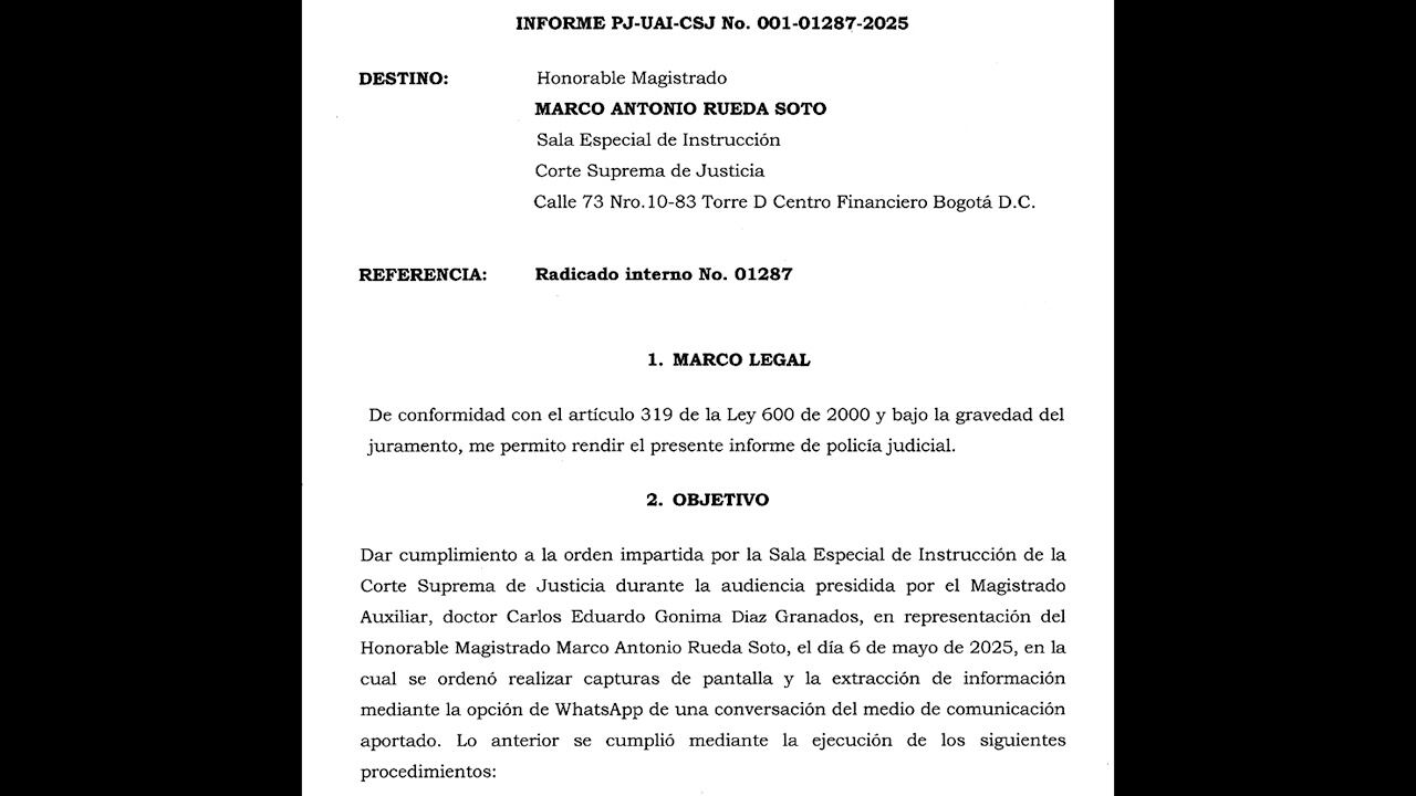 El magistrado de la Corte Suprema Marco Antonio Rueda ordenó la inspección de los teléfonos en el marco de la investigación por el carrusel de contratos en Invías.