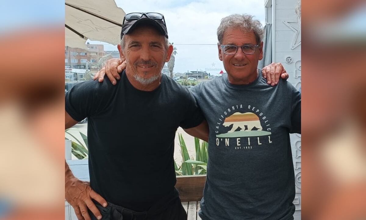 Víctima y victimario posaron en la foto de la reconciliación