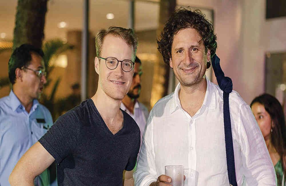 Christoph Koncz y Mateo Vegalara.