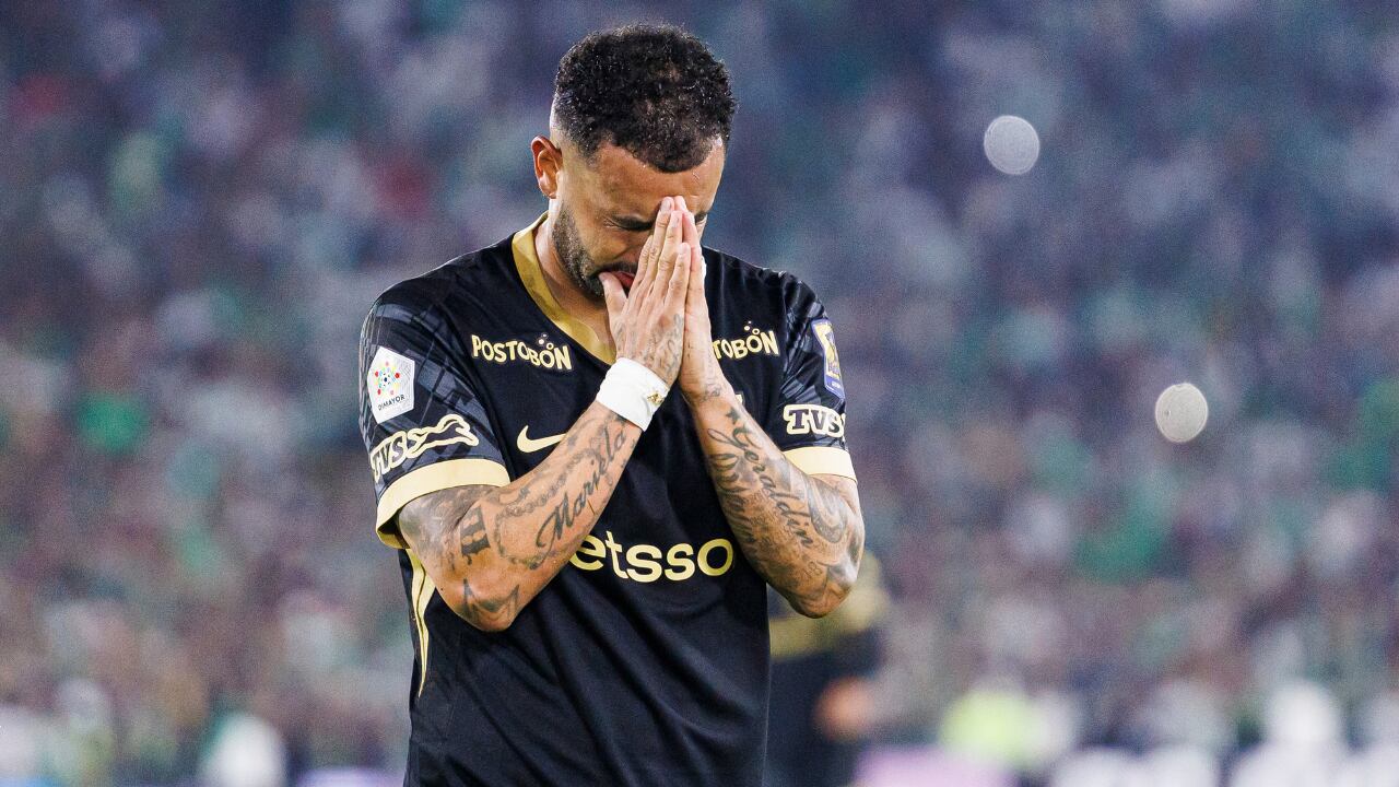 Edwin Cardona en el Sao Paulo vs. Nacional por Libertadores.