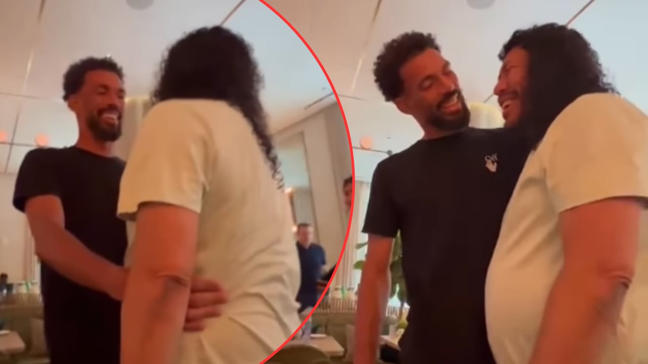 Vozinha y René Higuita tuvieron fraternal encuentro en el Mundial 2026