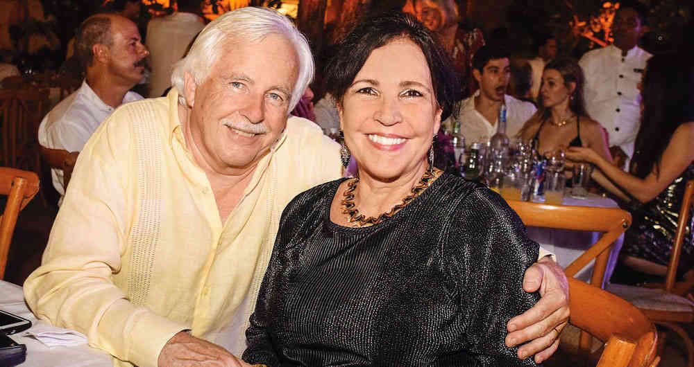 Alain Le Marlec y Victoria Posada. 