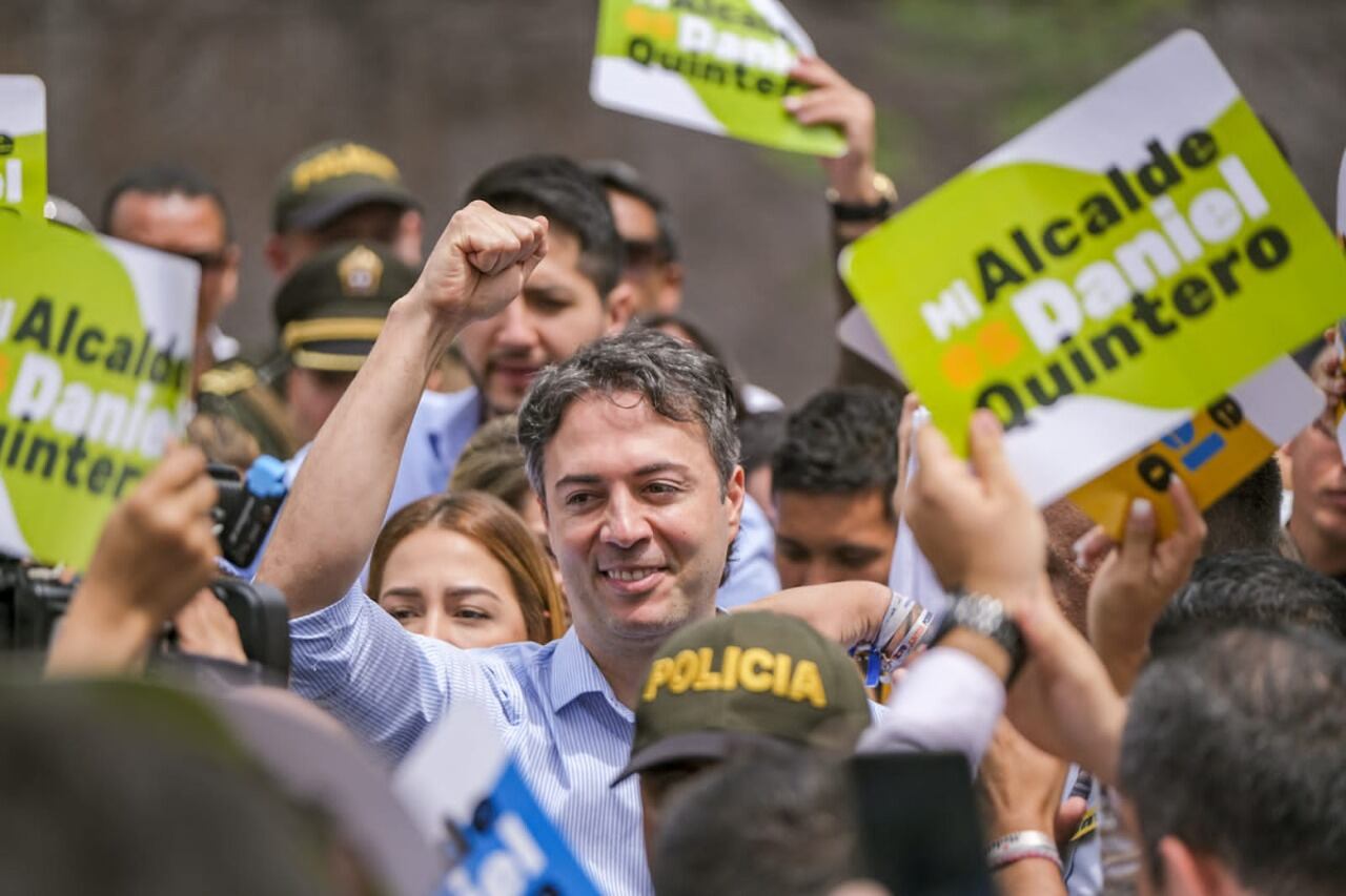 Daniel Quintero Calle, alcalde de Medellín.