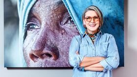 Delia Jaramillo, esposa de Miguel Uribe Londoño y quien acompañó al candidato presidencial en el dolor del fallecimiento de su hijo.