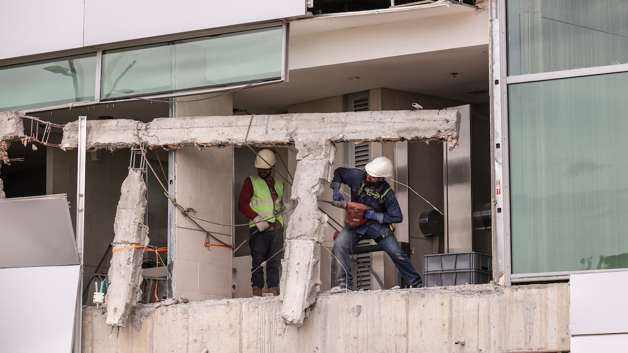 Avanzan las labores de reconstrucción del Aeropuerto Internacional de Matecaña, en Pereira.