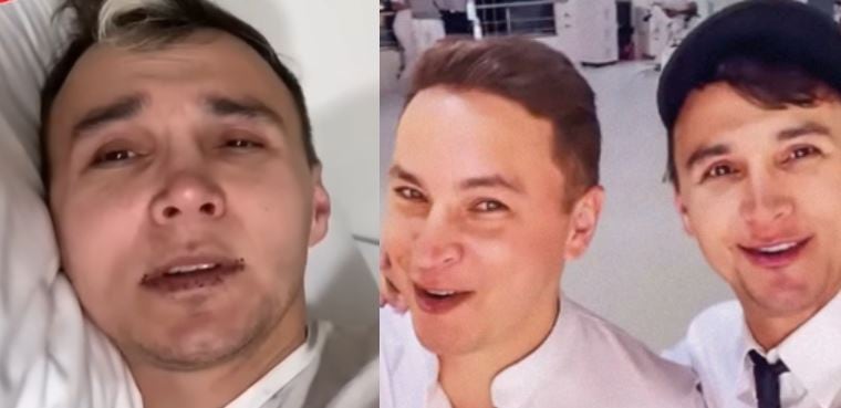 El estilista Mauricio Leal y su hermano mayor, Jhonier Leal