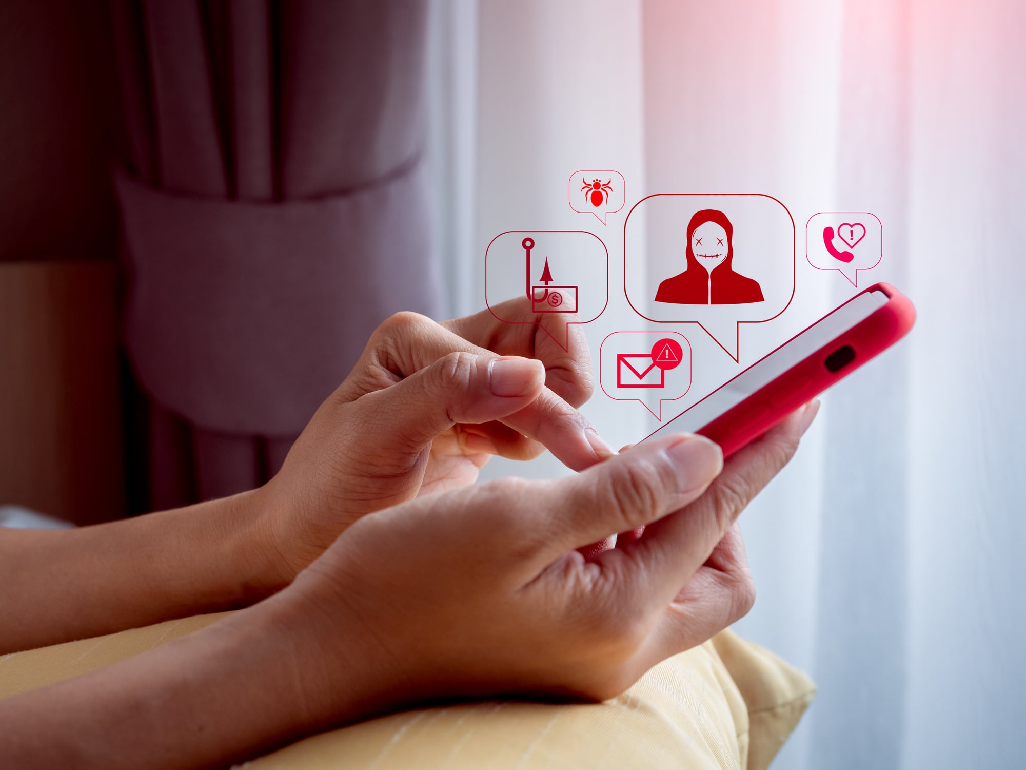 Estafas románticas digitales.