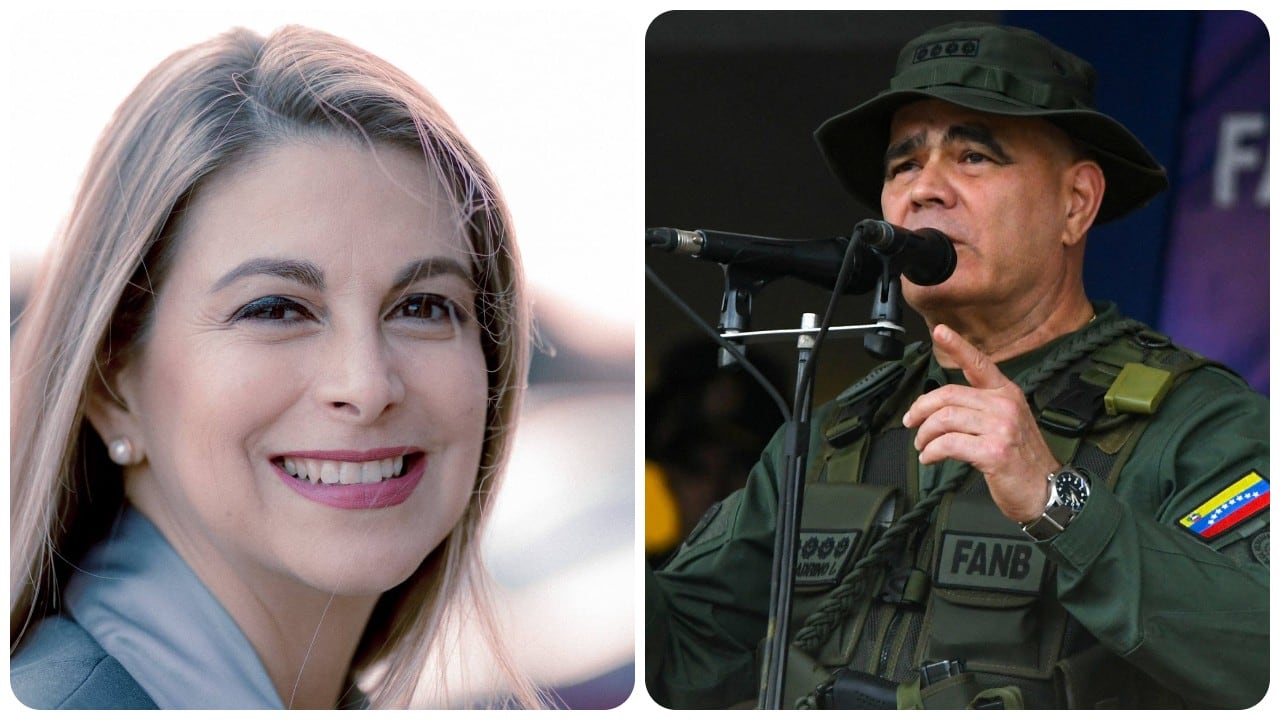 Ludmila Padrino y su primo, Vladimir Padrino.