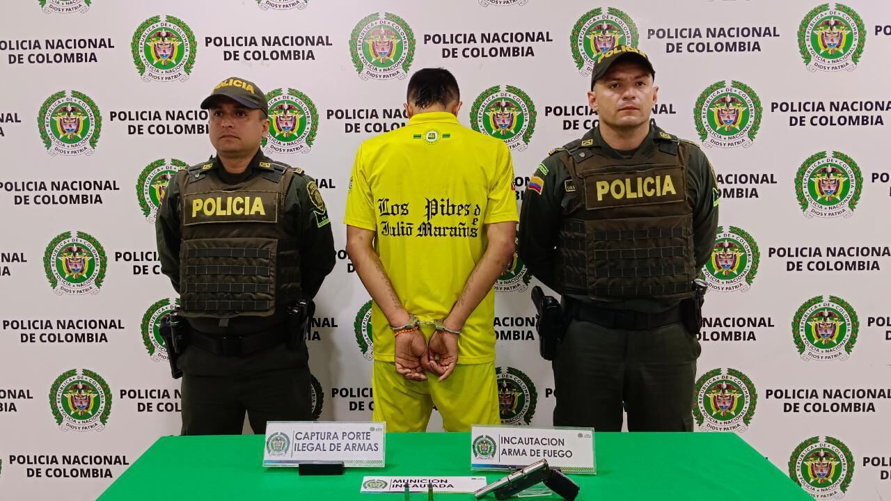 El sujeto fue capturado en el asentamiento El Páramo de Floridablanca.