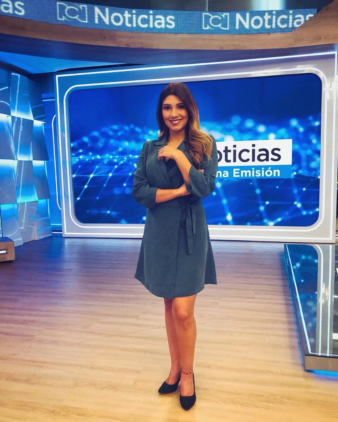 La periodista estuvo hace un par de años en el Noticiero de RCN.