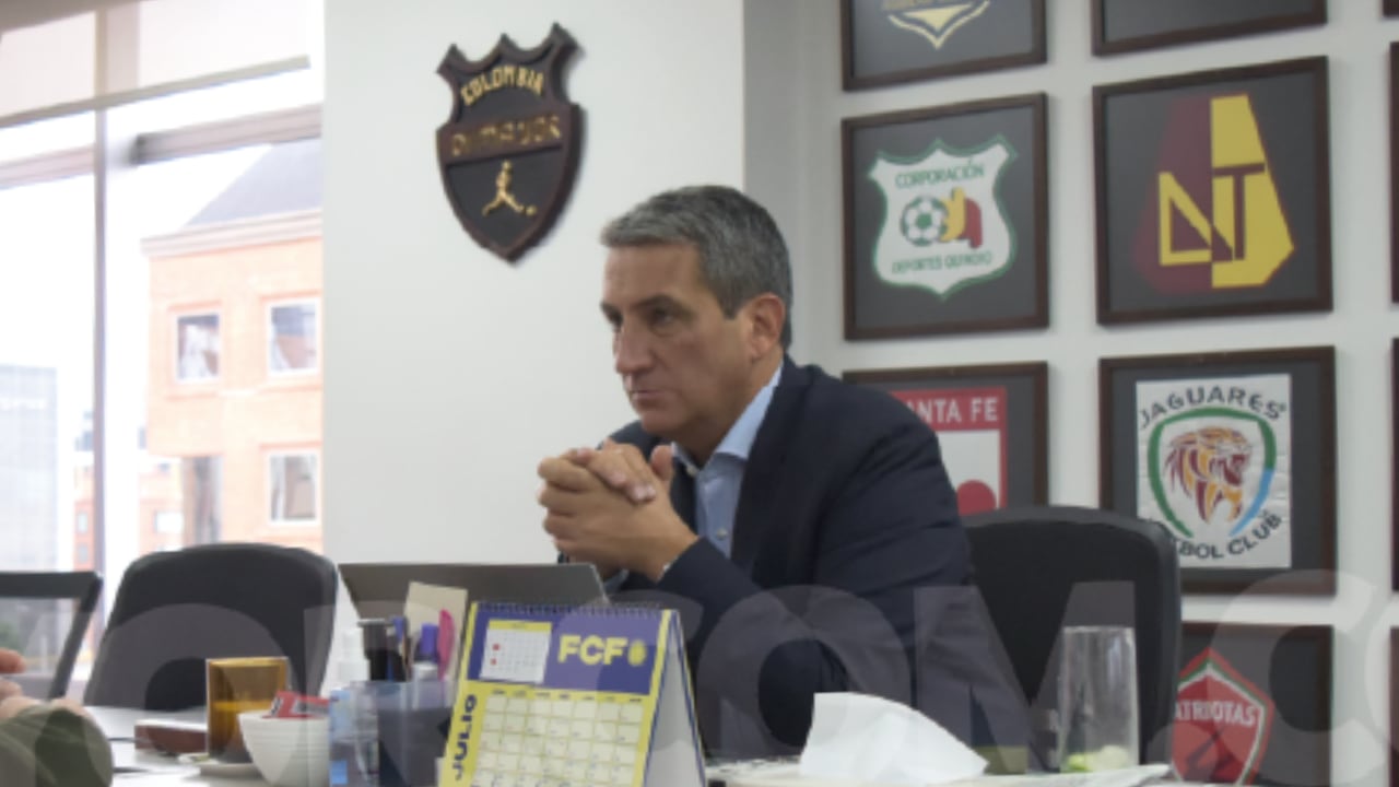 Fernando Jaramillo, presidente de la Dimayor