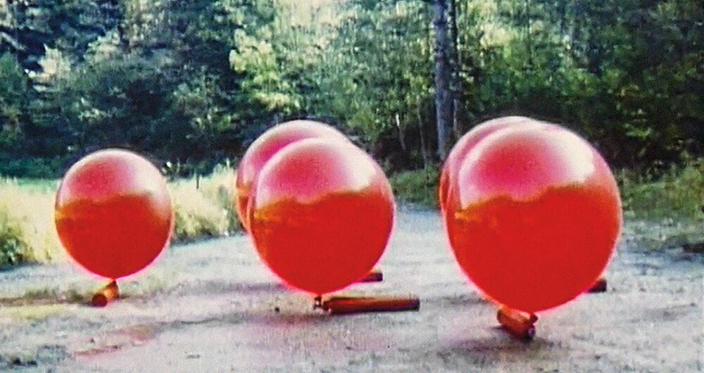 Roman Signer, de la Colección Pierre Huber.