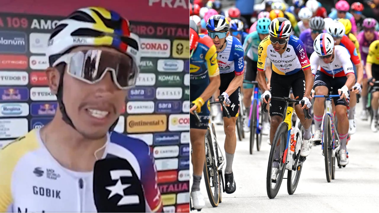 El colombiano Bernal relató lo que sintió en la etapa 4 del Giro de Italia 2026.