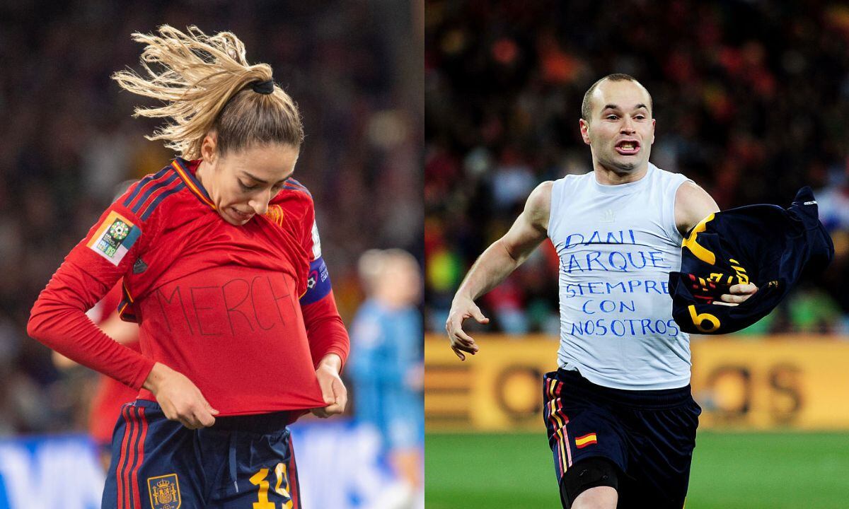 El hecho histórico que une a Olga Carmona y a Andrés Iniesta.