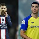 Messi y Cristiano Ronaldo.