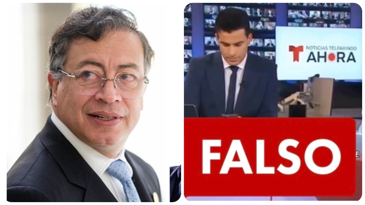 "El video es, en realidad, un 'deepfake', posiblemente manipulado con inteligencia artificial", asegura Telemundo.