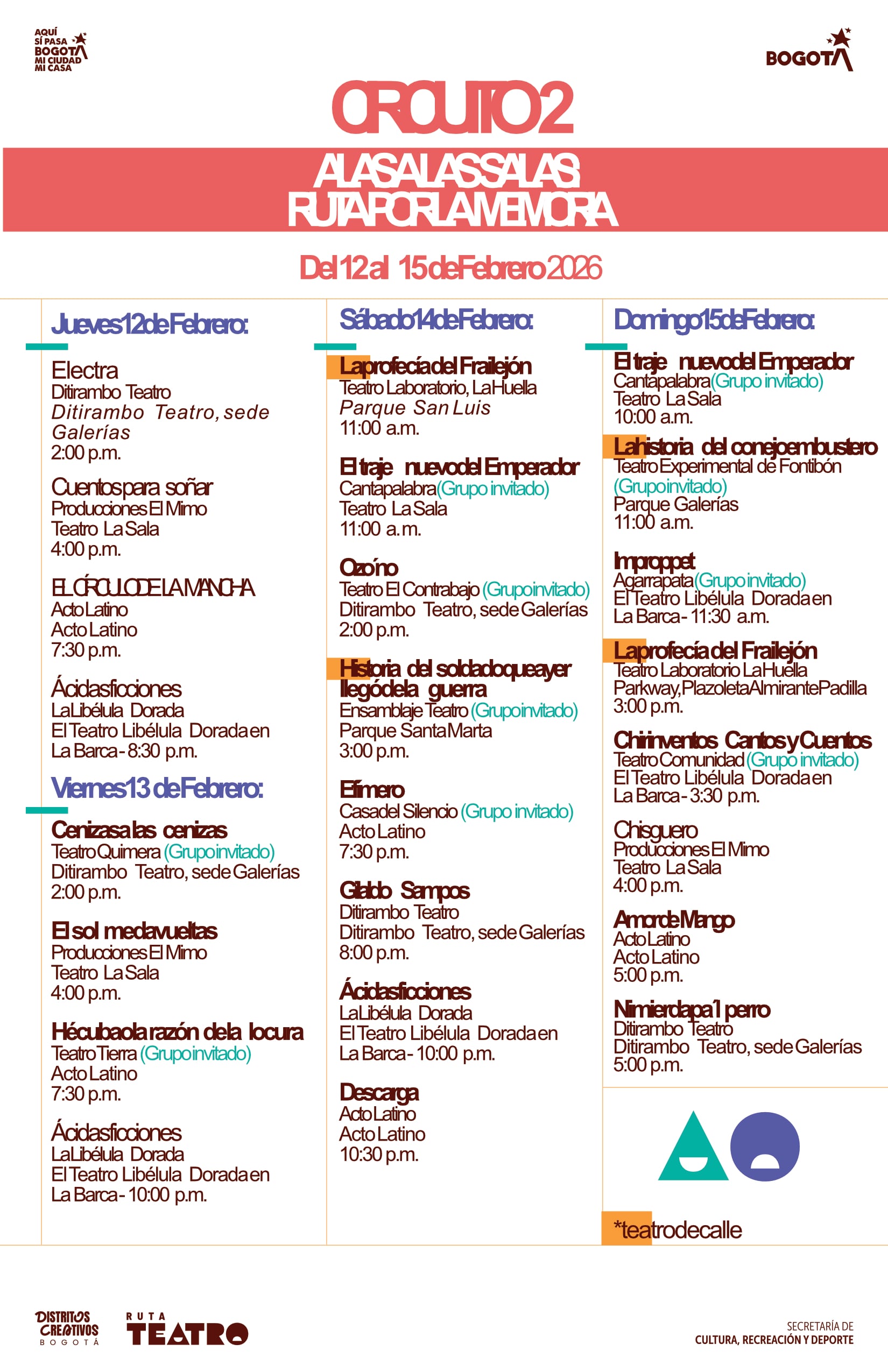 Alas a las Salas: Ruta por la Memoria 2026