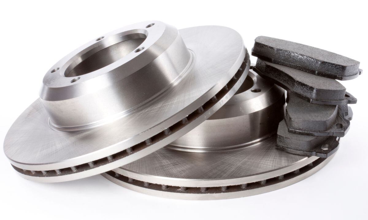 Pastillas de frenos de los carros.