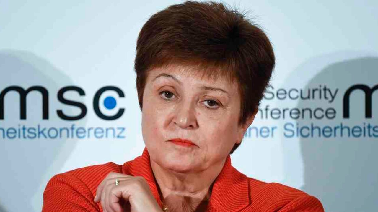 Kirstalina Georgieva, directora gerente del FMI.