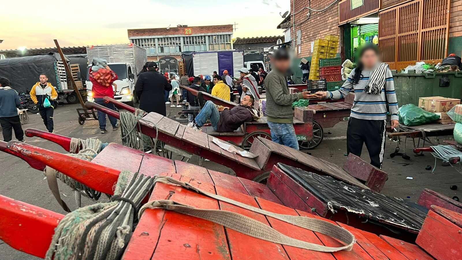 Los coteros y carreteros no disponen de
un lugar para hacer sus necesidades fisiológicas.