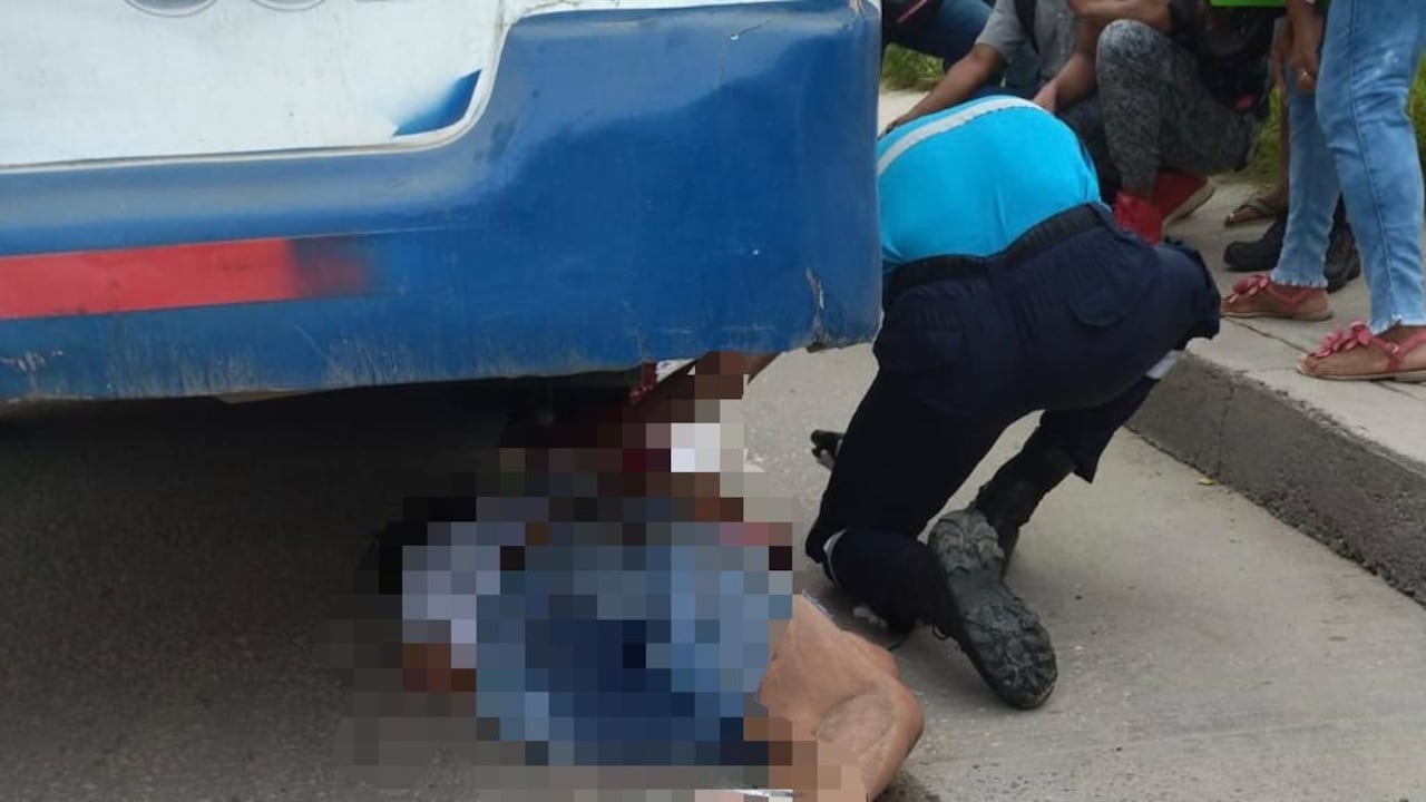 Una mujer fue arrollada en Soledad, área metropolitana de Barranquilla.