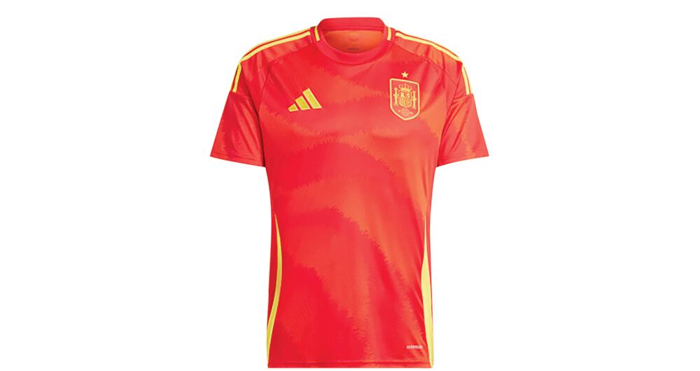 De 100 a 150 dólares el costo de la camiseta de España. 