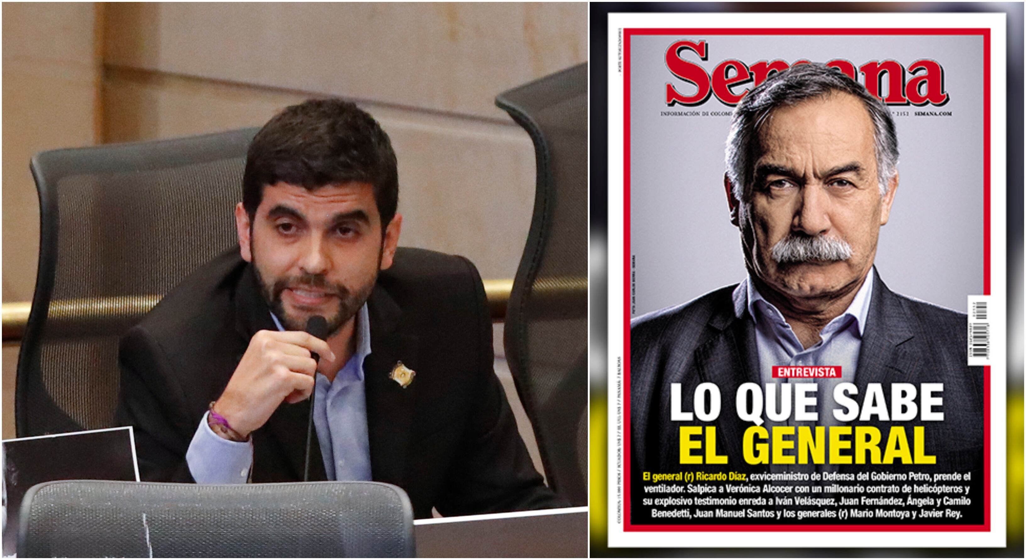 Preocupante advertencia hace el representante Hernán Cadavid por declaraciones del Exviceministro que enlodan hasta a la primera dama.