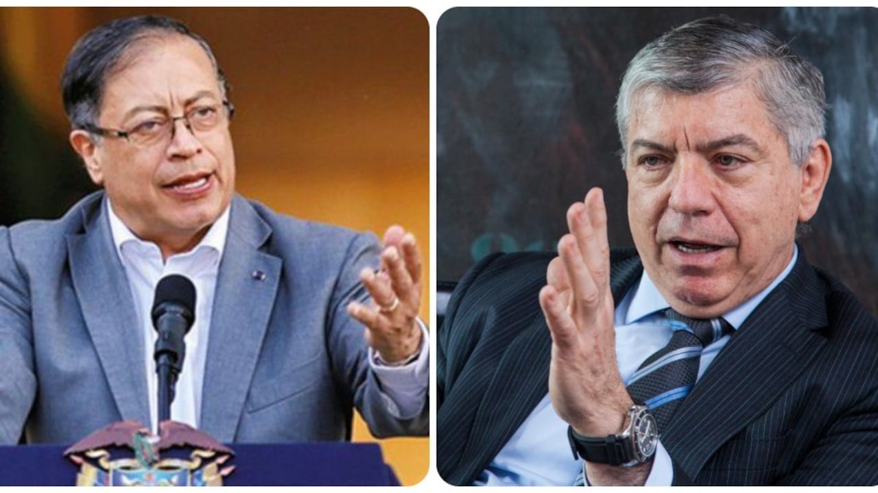 Gustavo Petro y César Gaviria