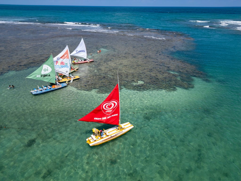 Porto de Galinhas, piscina oceánica de Latinoamérica destacada por Lonely Planet.