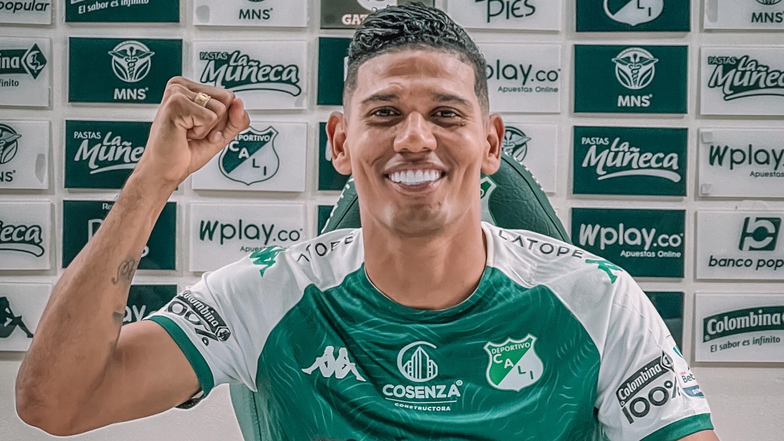 Alexander Mejía es nuevo jugador del Deportivo Cali.