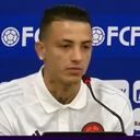 Kevin Castaño habló en rueda de prensa.