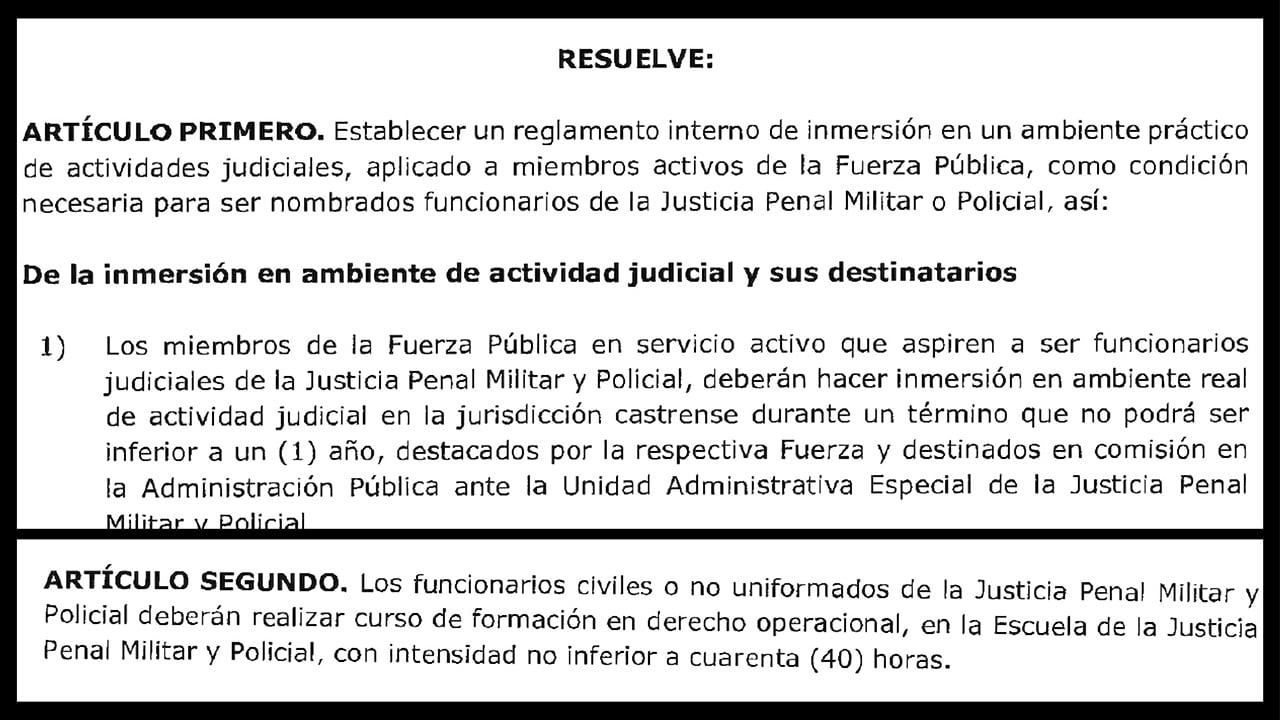 Estas son las resoluciones con las que fueron retirados decenas de funcionarios de origen militar y policial.