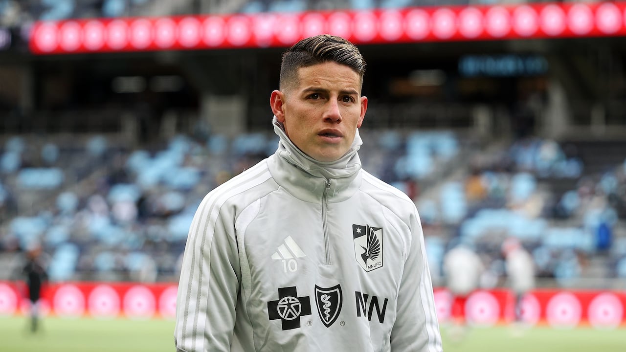 James Rodríguez con el Minnesota en la MLS