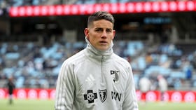 James Rodríguez con el Minnesota en la MLS.