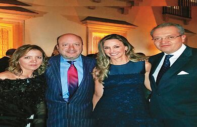 Diana Serpa, Julio Sánchez Cristo, Claudia Elena Vásquez y Fernando Carrillo.