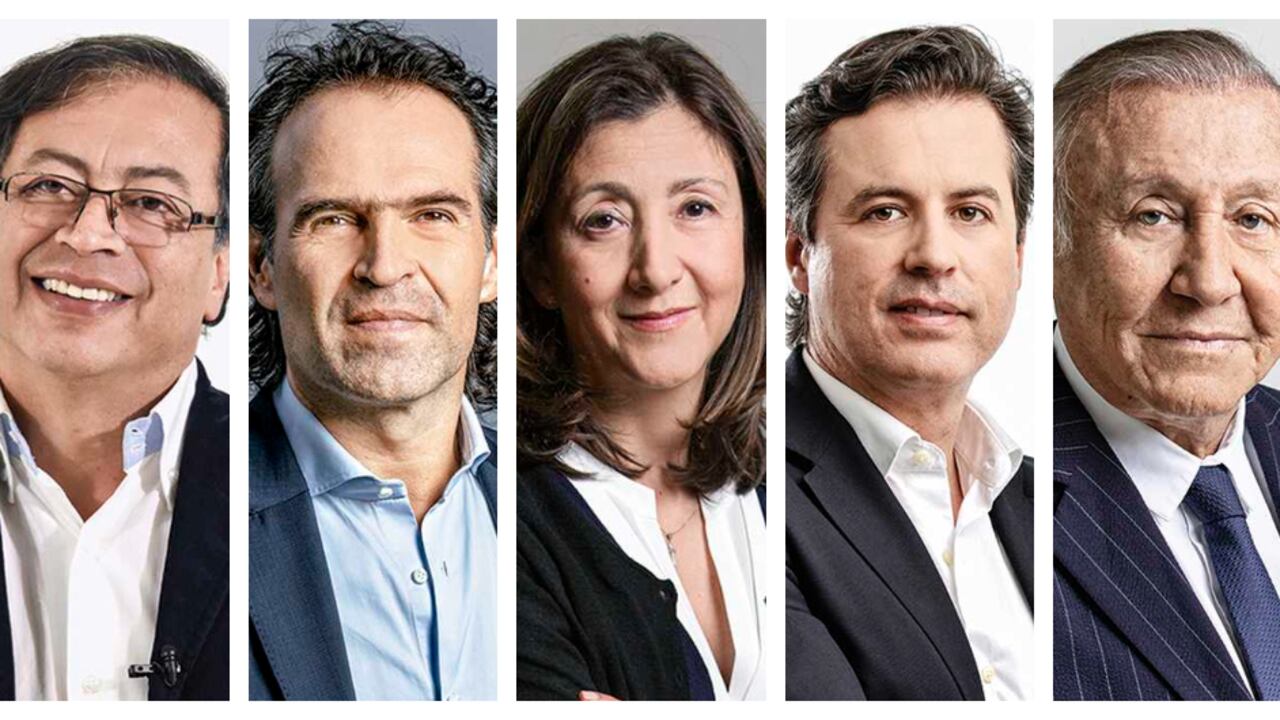 Candidatos presidenciales.