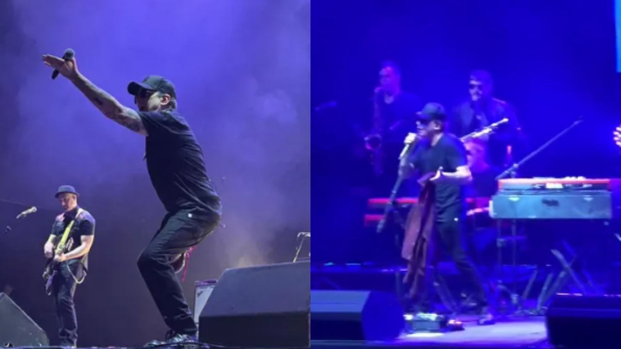 Andrés Calamaro vivió inesperado momento en show que dio en Cali.