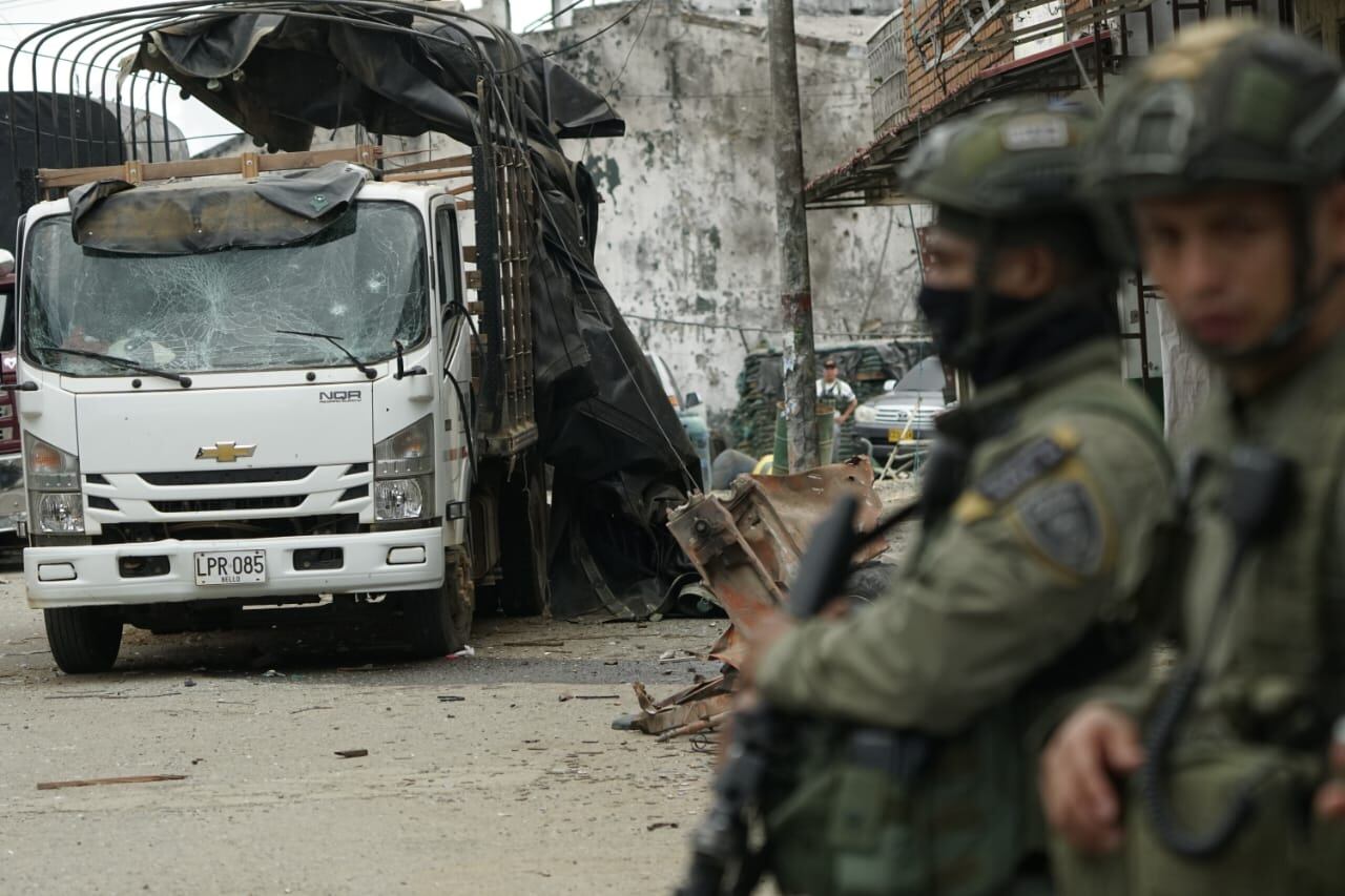Ataque a estación de policía de Morales cauca por parte de disidencias de las FARC