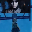 La nadadora profesional Kristina Makushenko emuló el baile de Jenna Ortega en la serie 'Merlina', aunque agregó un grado de dificultad haciéndolo bajo el agua.