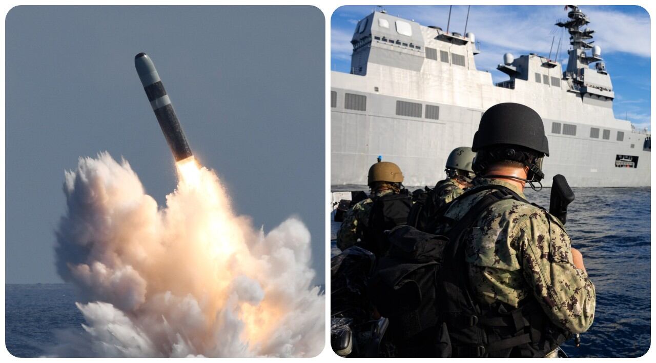 El misil fue lanzado desde las costas de Florida